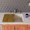 Alfi Brand Biscuit 24" Undermount Sgl Bowl Granite Composite Kitchen Sink AB2420UM-B - alternate 2